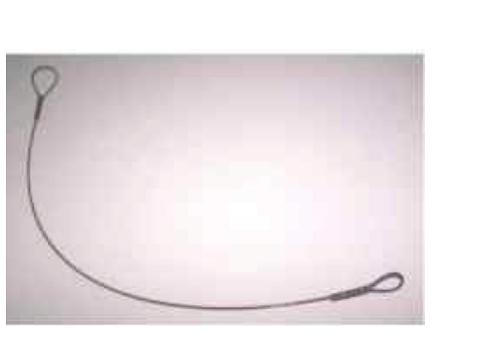 Convertible Top Latch Cable:  87-92F